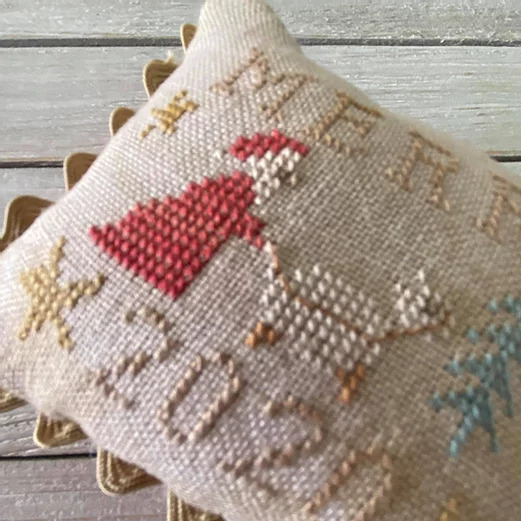 Santa's Little Sheep - Cross Stitch Pattern