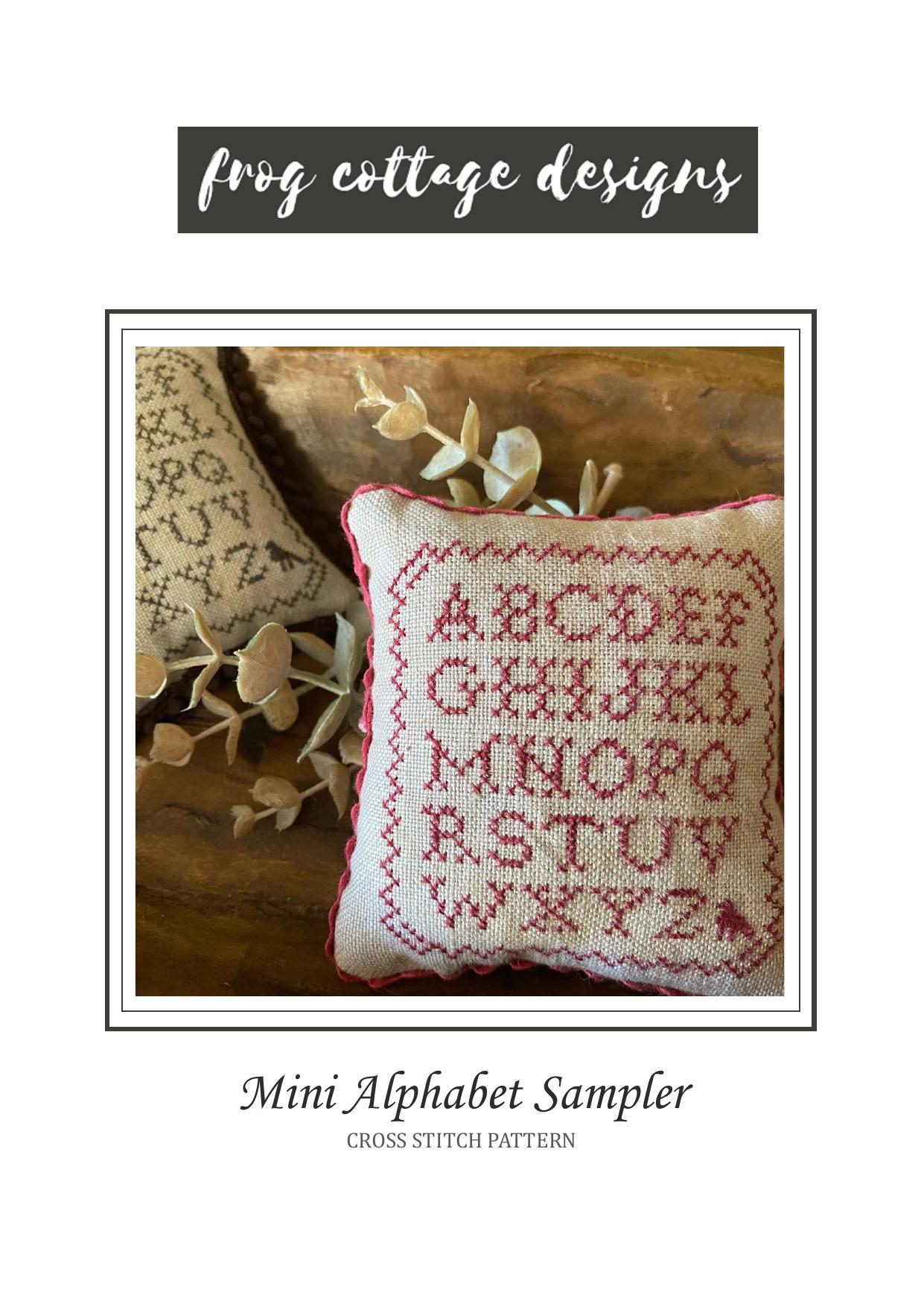 Mini Alphabet Sampler - Cross Stitch Pattern