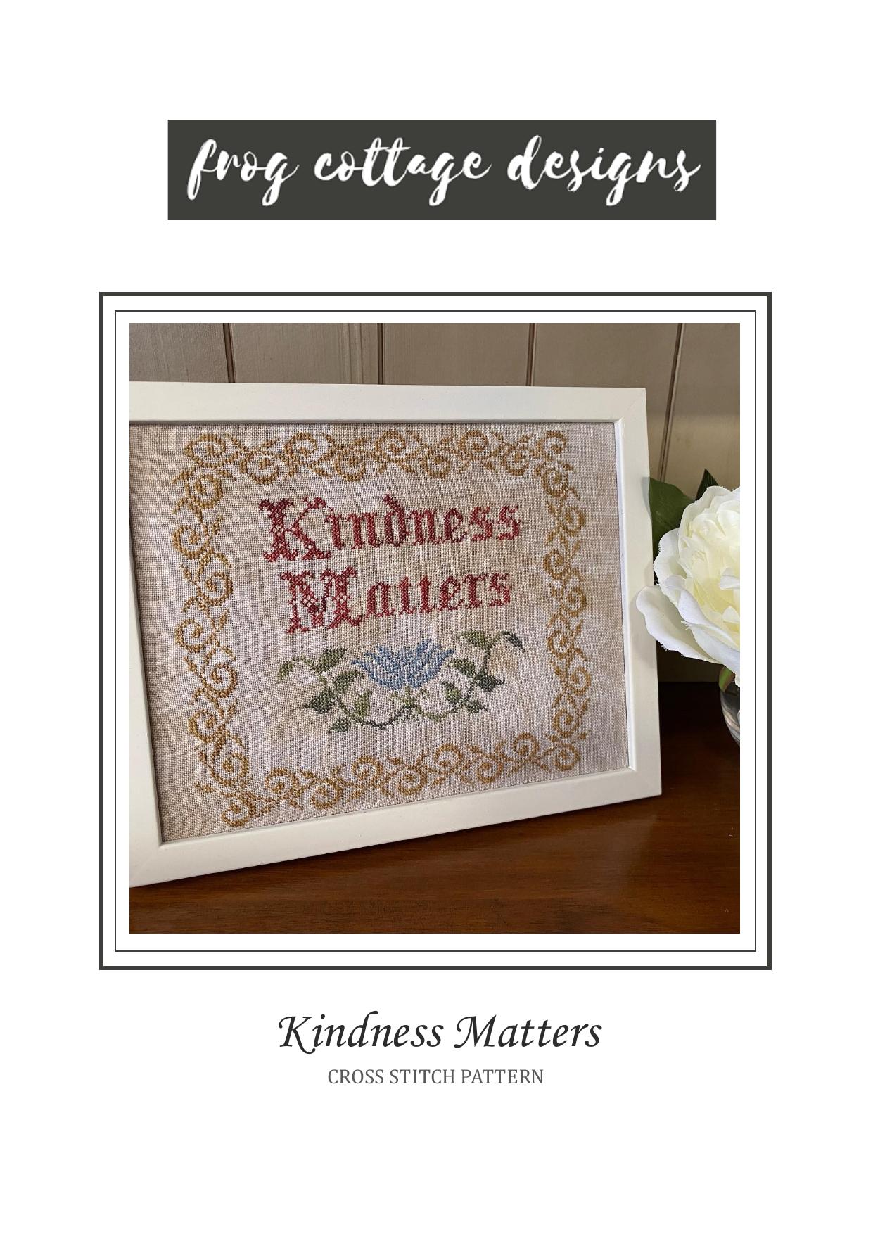 Kindness Matters - Cross Stitch Pattern