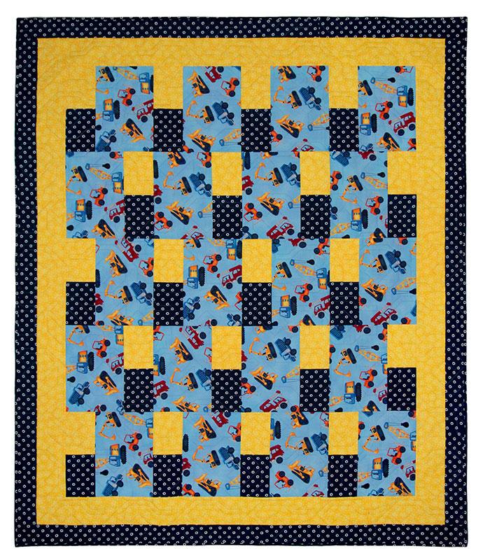 3-Yard Quilts for Kids - Quilt Pattern