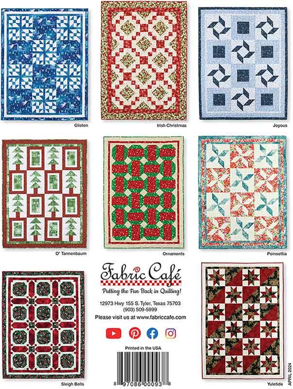 Quick Christmas 3-Yard Quilts - Quilt Pattern