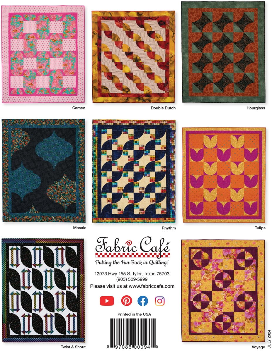 Curve Appeal With 3-Yard Quilts - Quilt Pattern