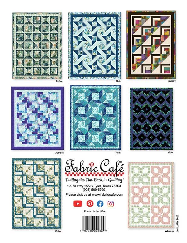 Make It Scrappy With 3-Yard Quilts - Quilt Pattern Book