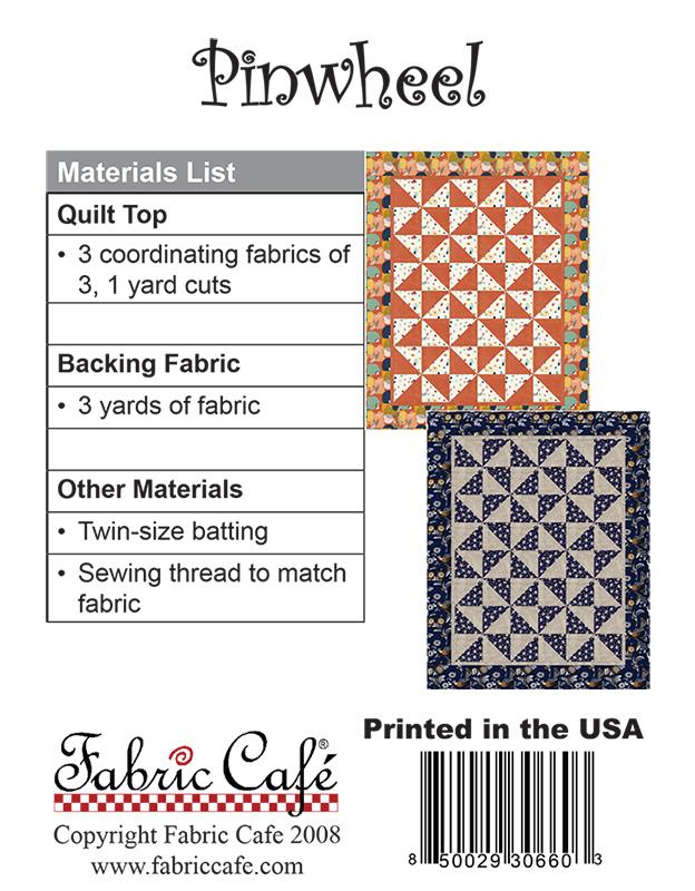 Pinwheel - Quilt Pattern