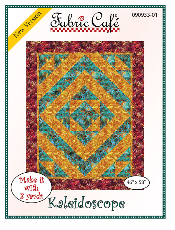 Kaleidoscope 3 Yard Lap Quilt - Quilt Pattern