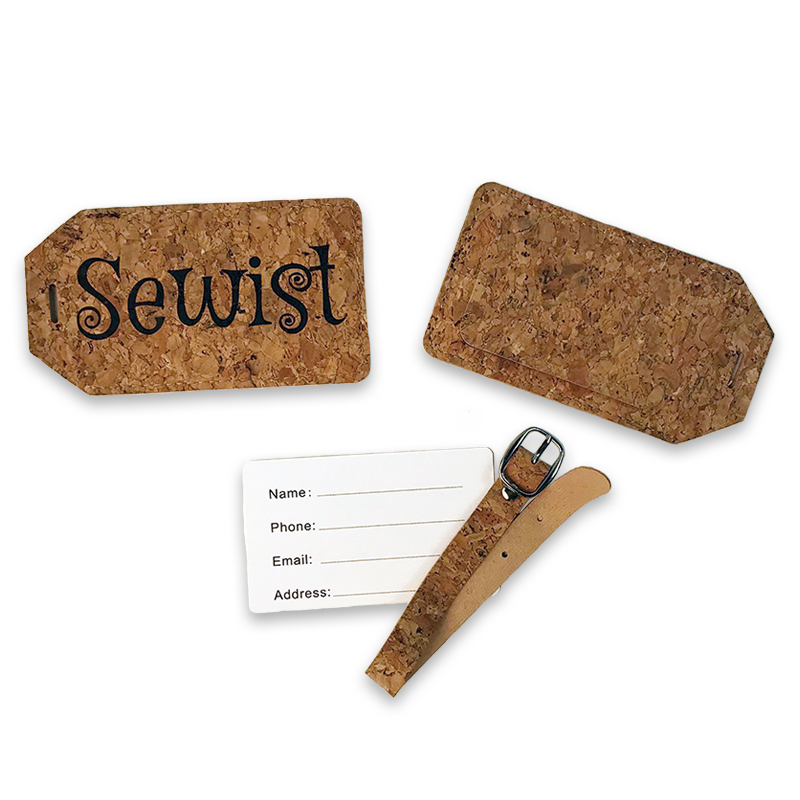 Cork Luggage Tag Sewist