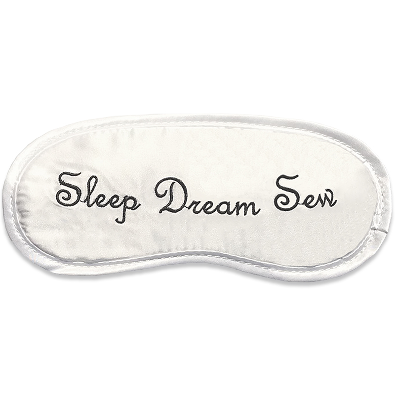 Sleep Mask Sleep Dream Sew White