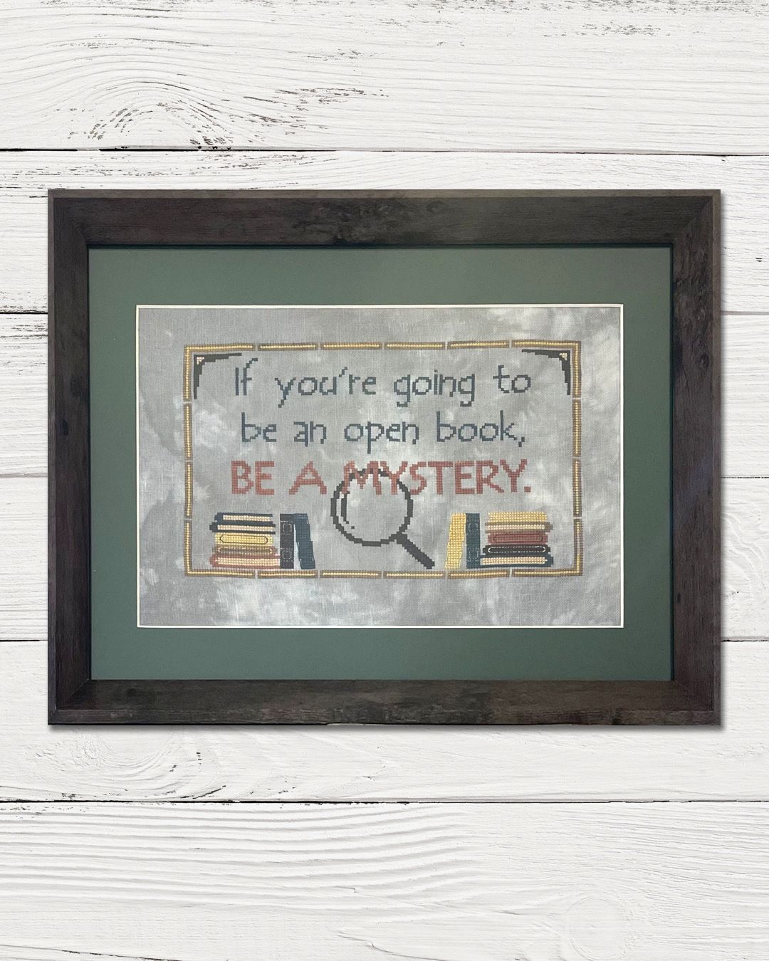 Be a Mystery - Cross Stitch Pattern