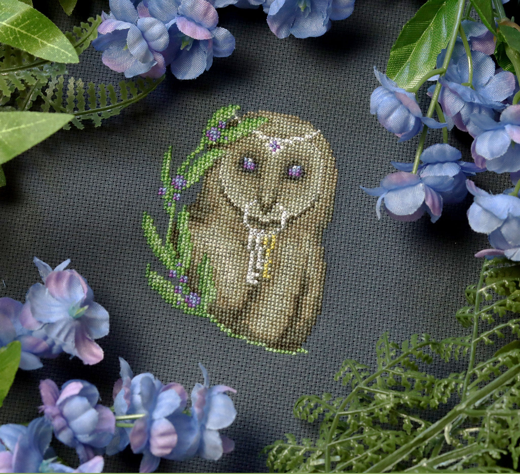 Owl Key Keeper - Cross Stitch Pattern