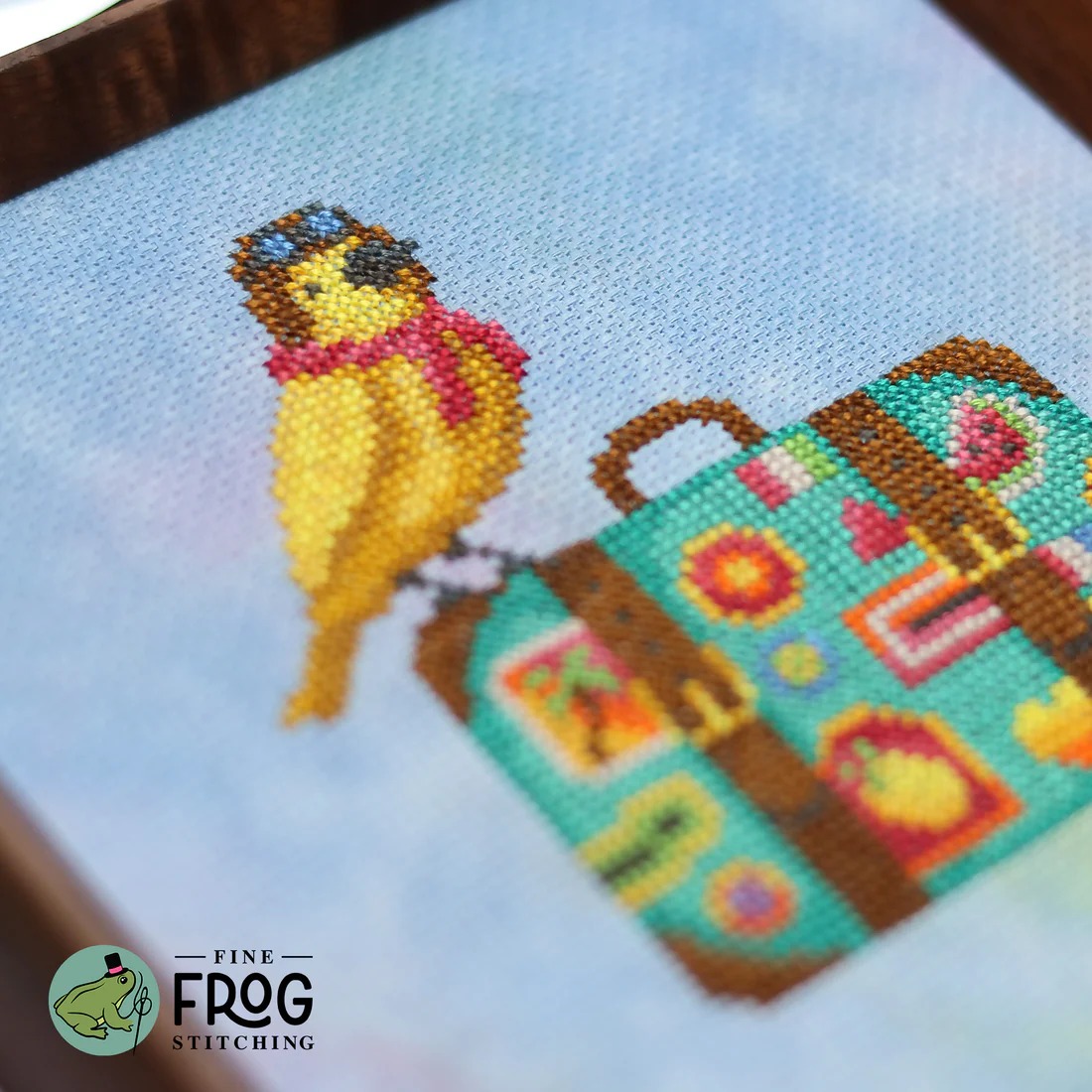Bird Globetrotter - Cross Stitch Pattern