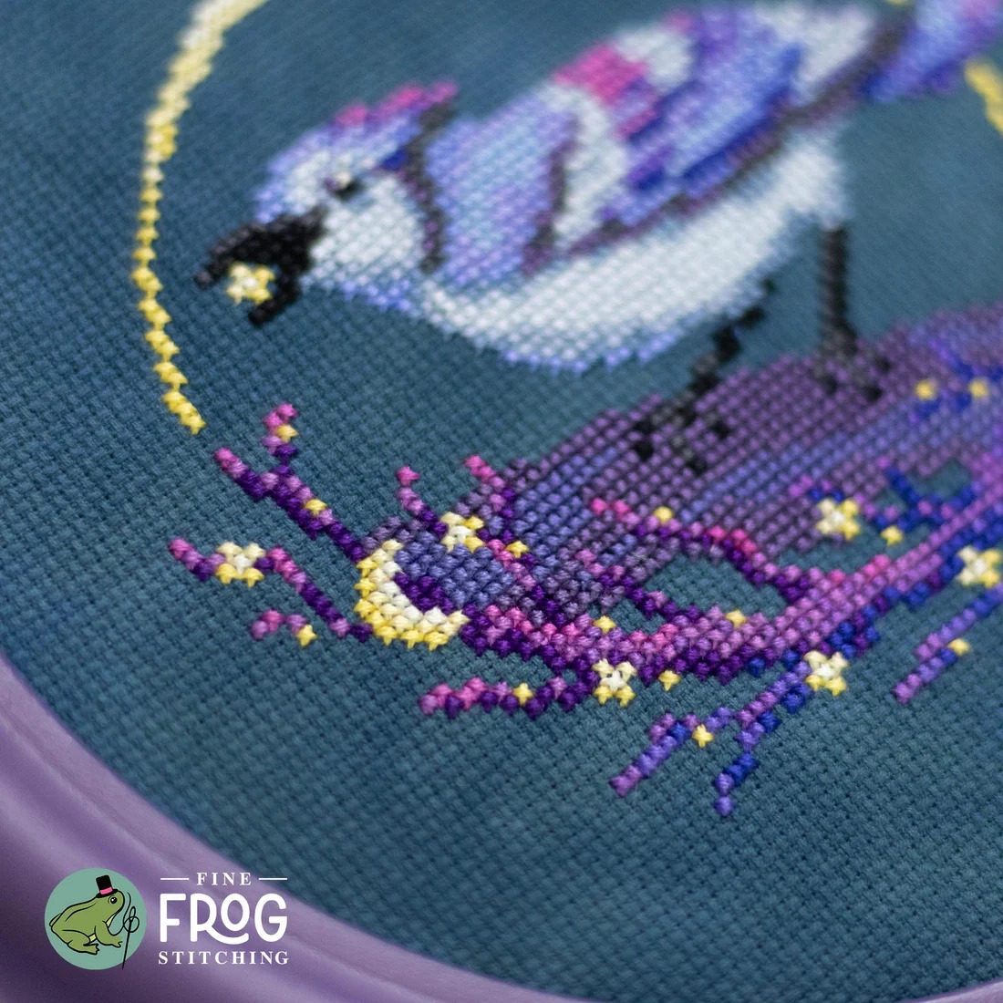 Bluejay Star-Picker - Cross Stitch Pattern