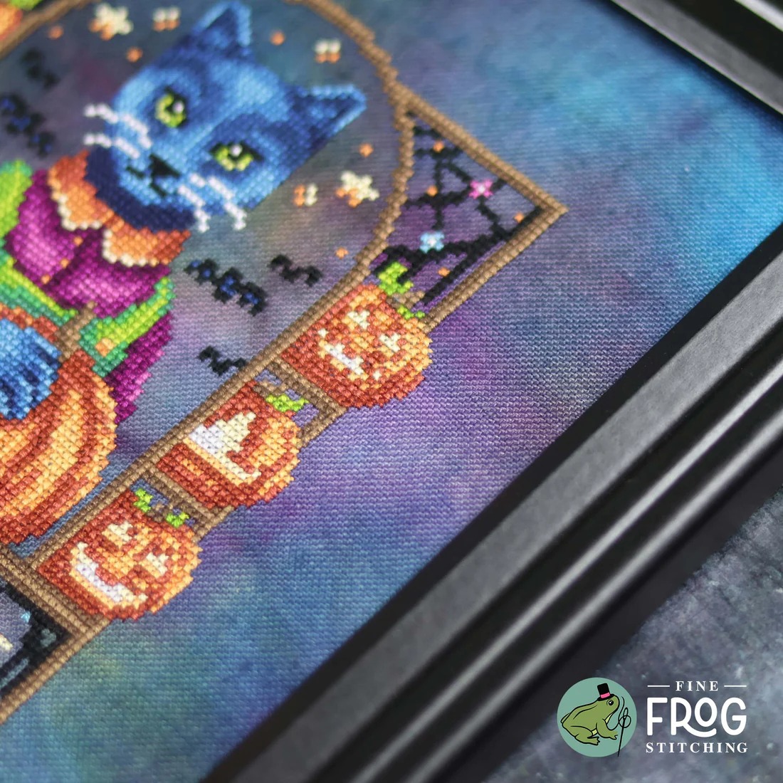 The Purrfect Pumpkin Co. - Halloween Cross Stitch Pattern