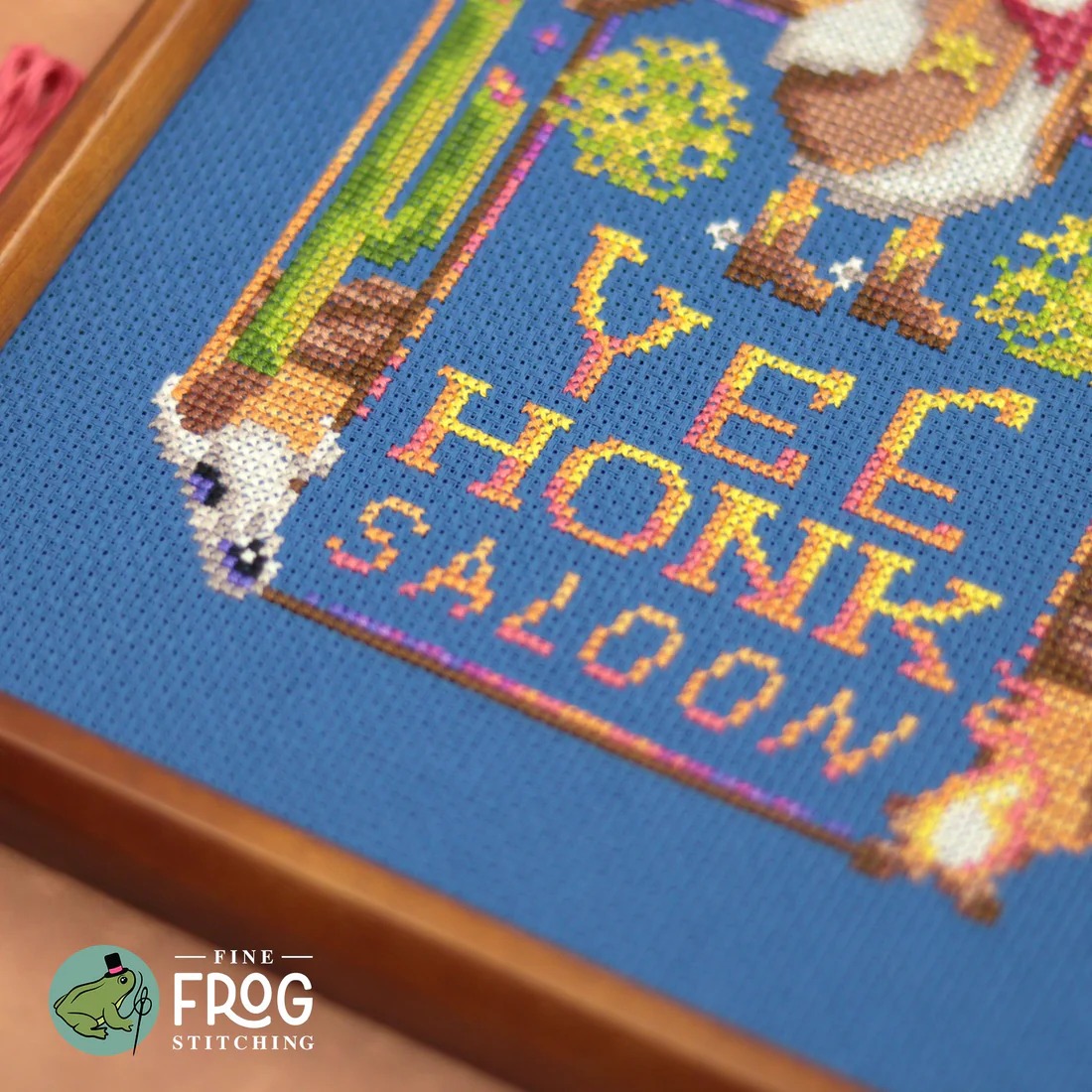 Yee Honk Saloon - Cross Stitch Pattern