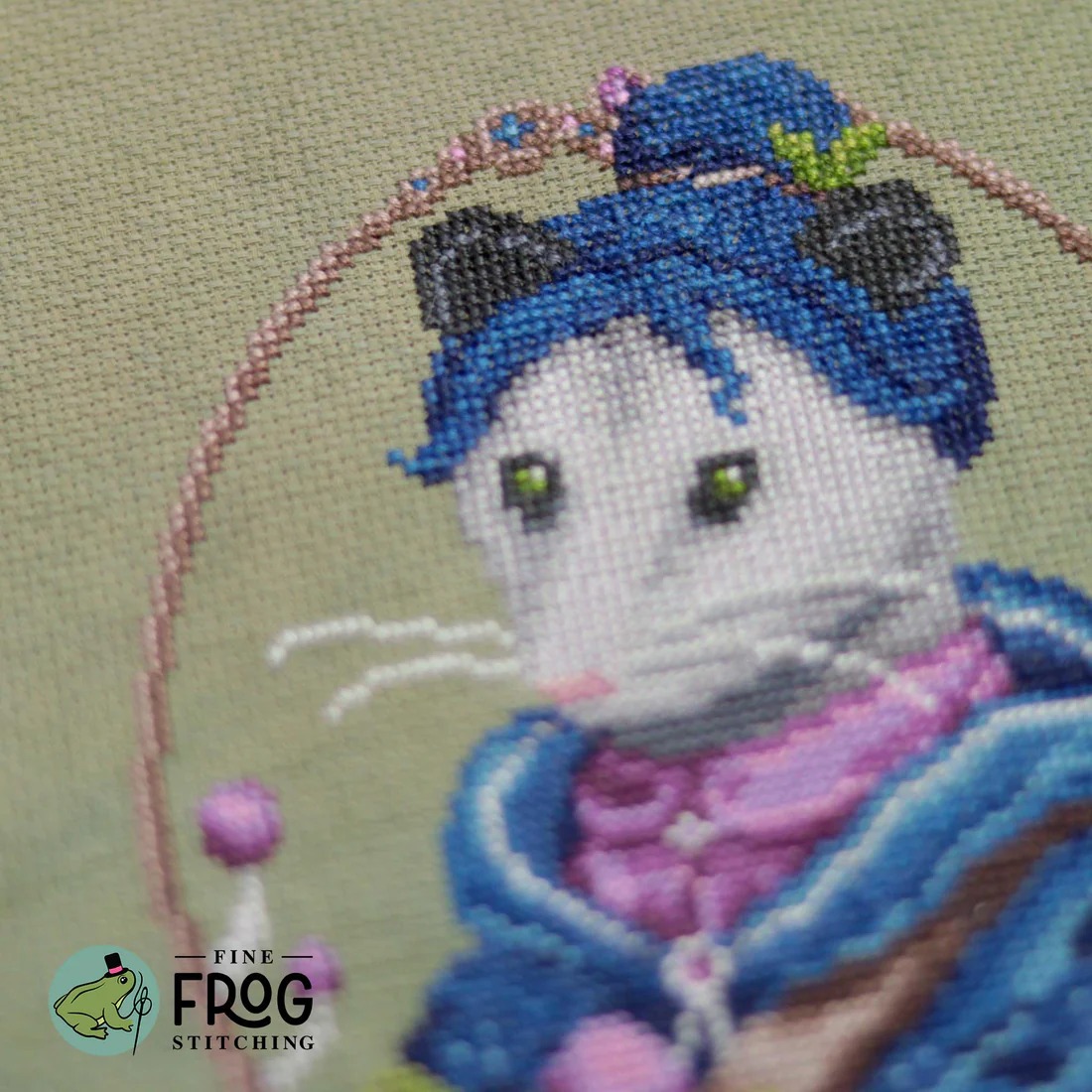 Opossum Forager - Cross Stitch Pattern