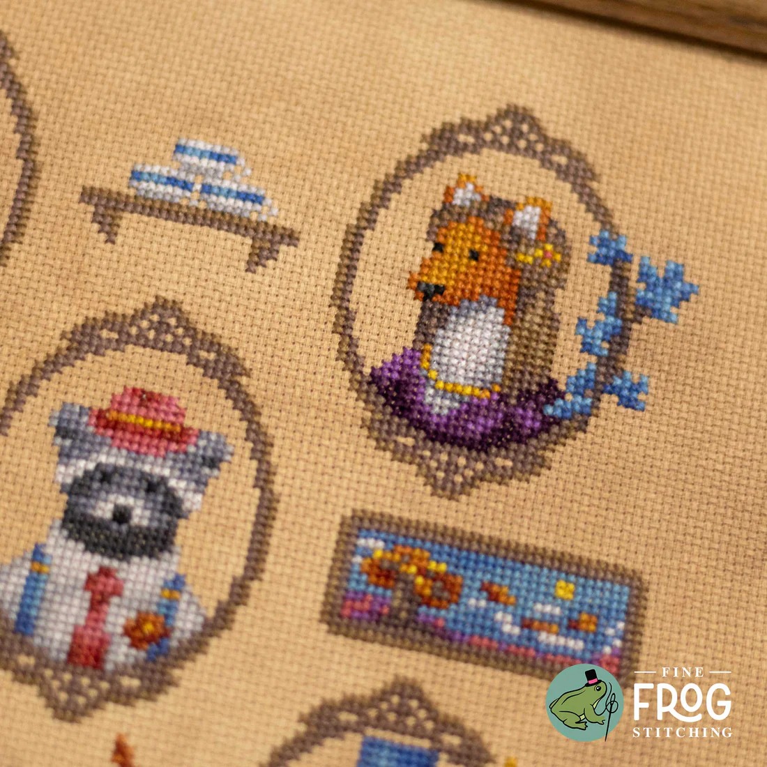 Twigs and Tea - Cross Stitch Pattern