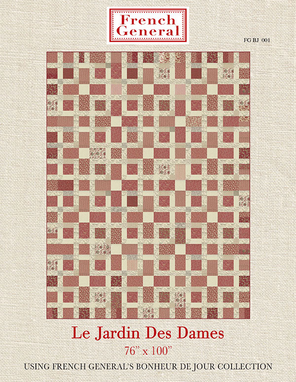 Le Jardin Des Dames - Quilt Pattern
