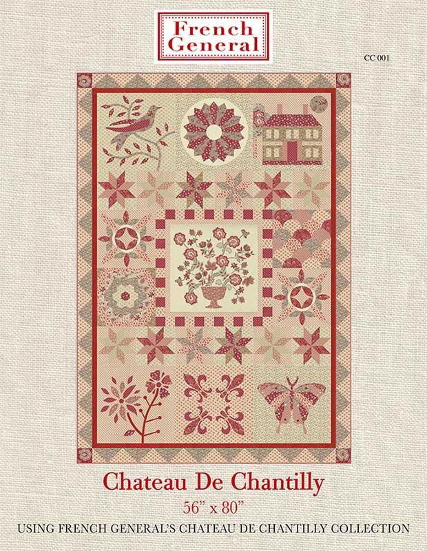 Chateau De Chantilly Sampler - Quilt Pattern