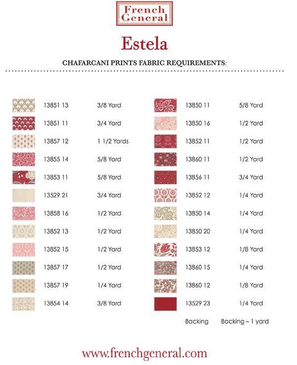 Estela - Quilt Pattern