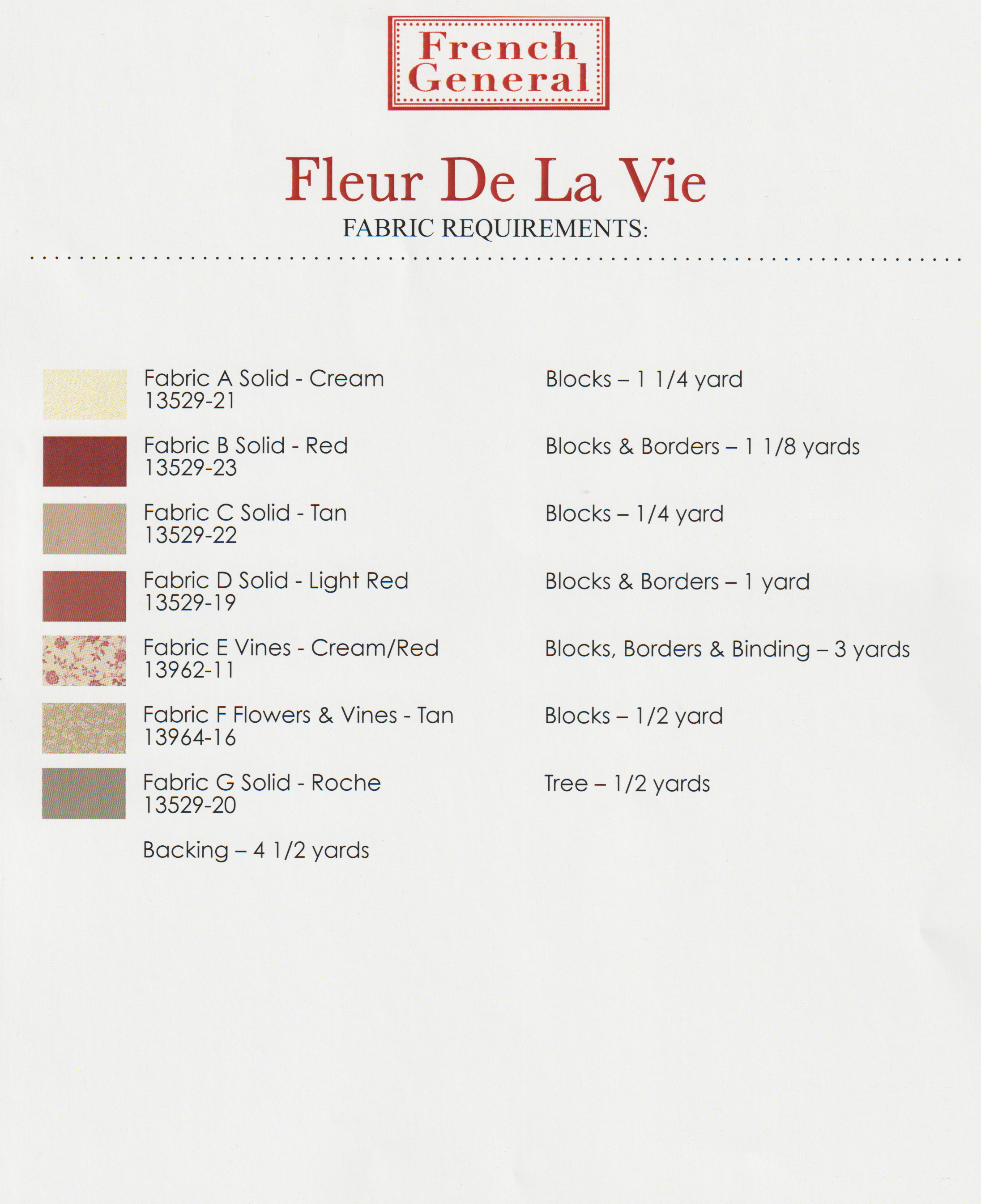 Fleur de la Vie - Quilt Pattern