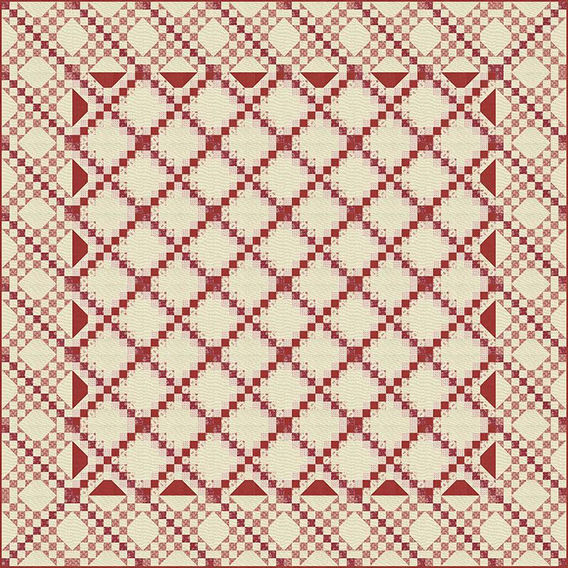 Caree Rouge - Quilt Pattern