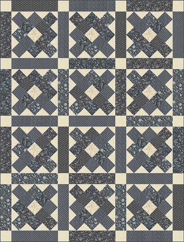 Croix Bleu - Quilt Pattern