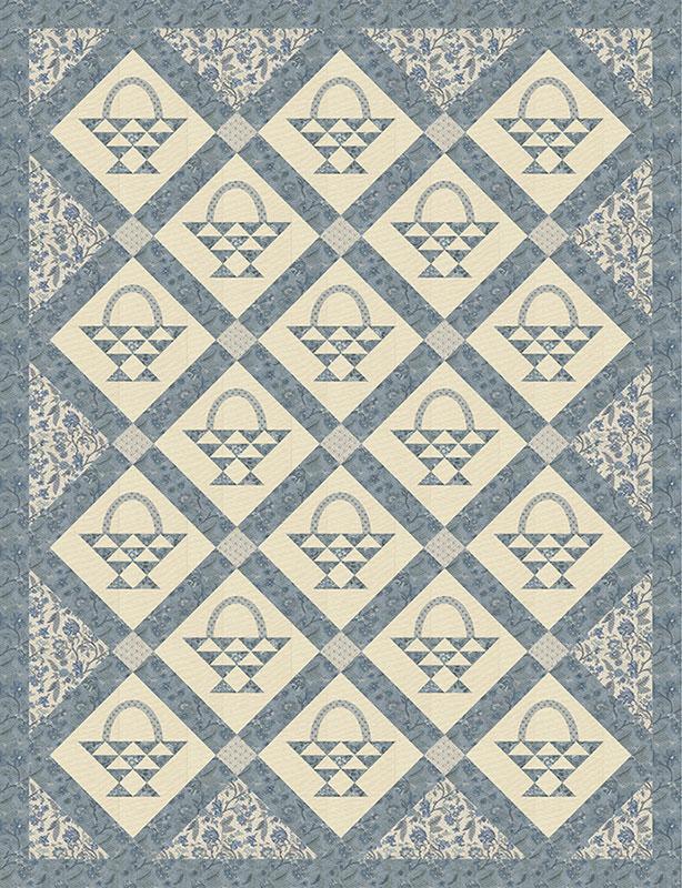 Panier de Fleurs - Quilt Pattern