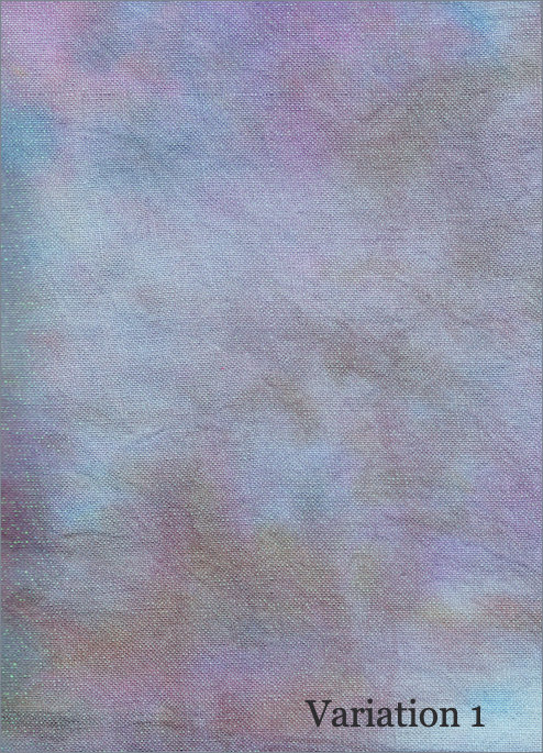 32 Count Blossoms in the Mist Opal Linen 12x17