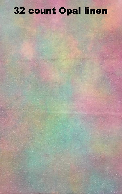 32 Count Unicorn Dreams Opal Linen 8x12