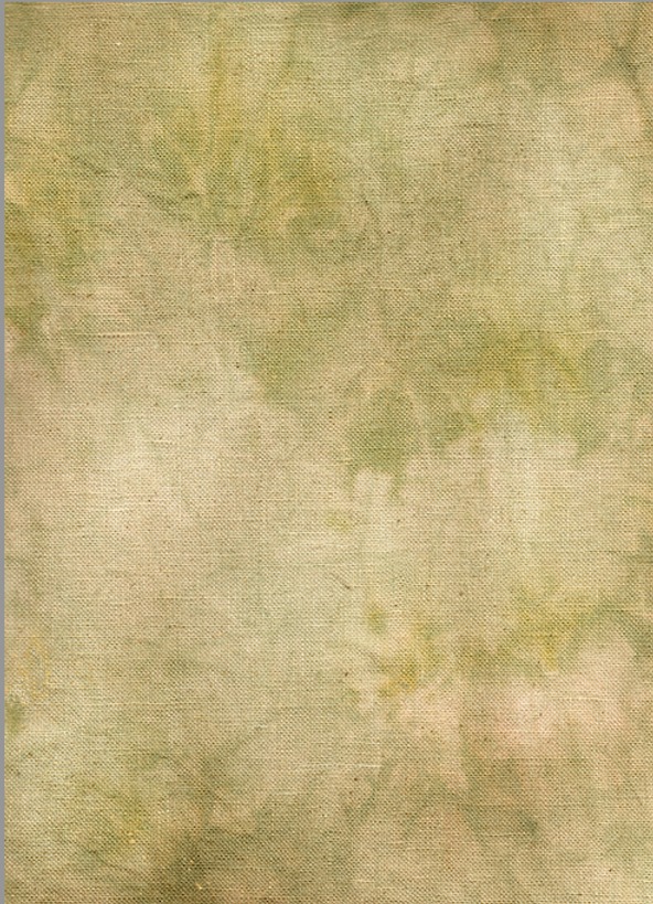 32 Count Ethereal; Gold Dusted Linen 12x17, zoomed in. Select this picture to zoom back out.