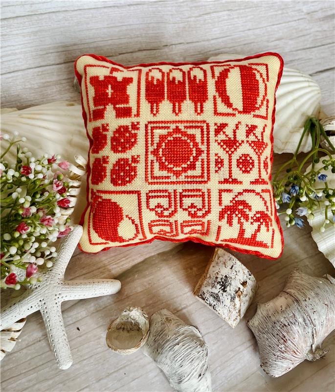 Summer Pillow - Cross Stitch Pattern