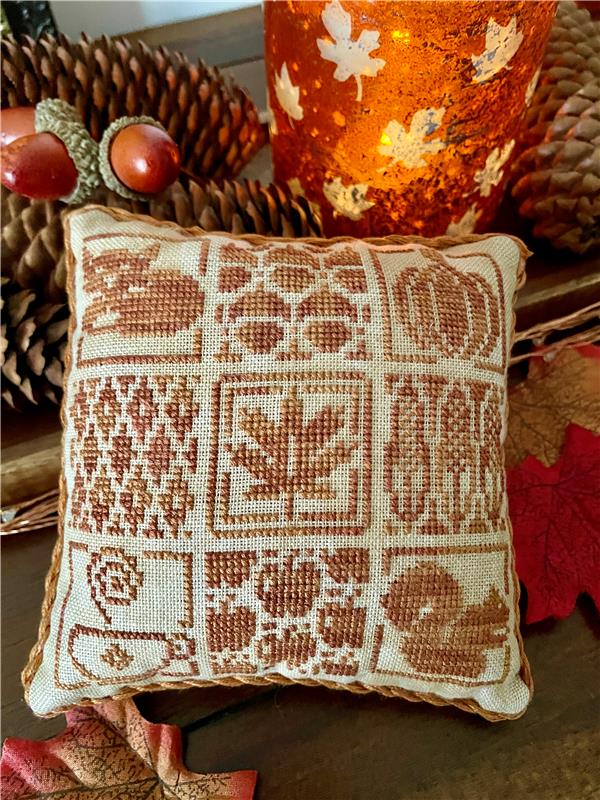 Autumn Pillow - Cross Stitch Pattern