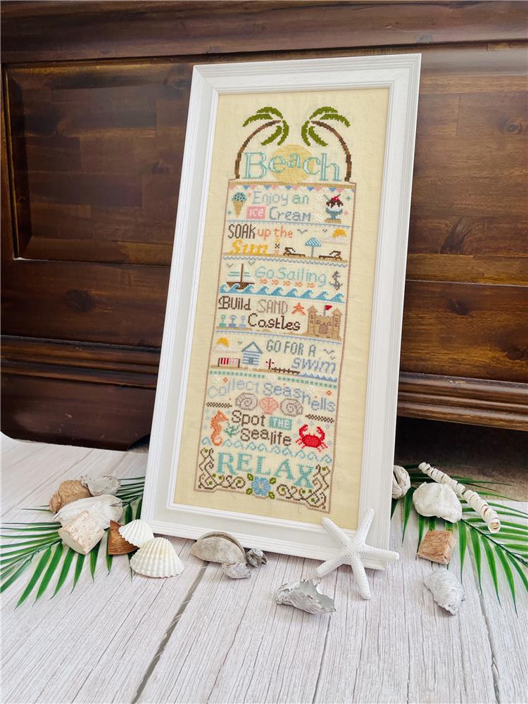 Beach - Cross Stitch Pattern