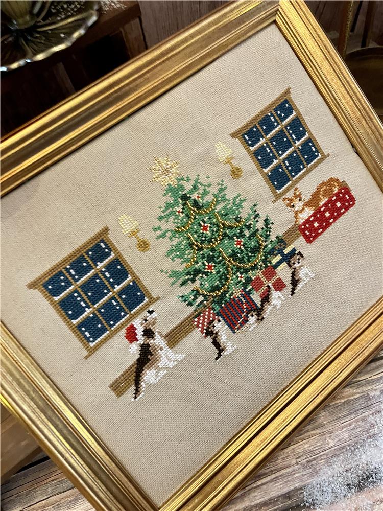 Furry Festive Friends - Christmas Cross Stitch Pattern
