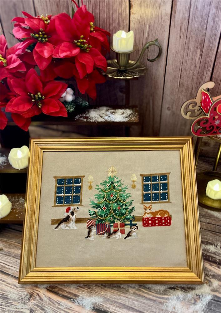Furry Festive Friends - Christmas Cross Stitch Pattern