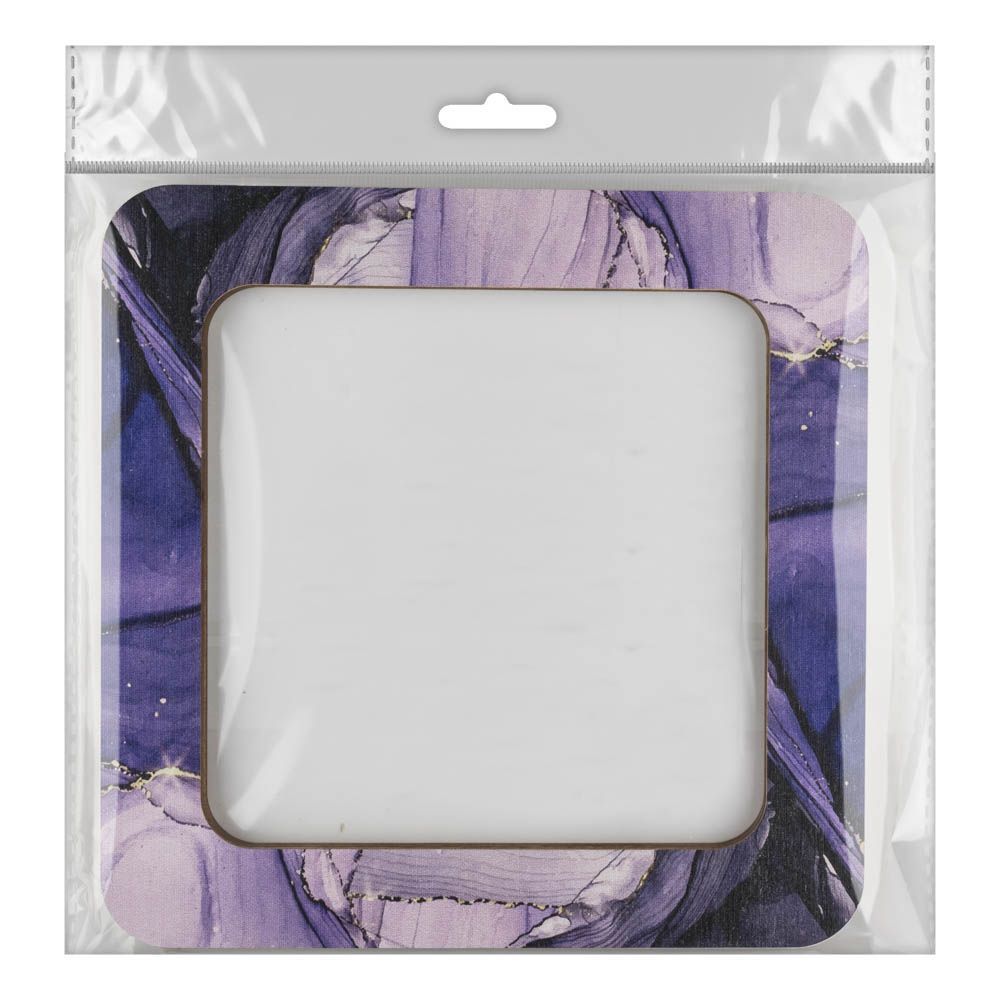 Magnetic Frame Gem Purple - 7.5 x 7.5 - Fits Mill Hill Kits, different perspective #3, zoomed in. Select this picture to zoom back out.