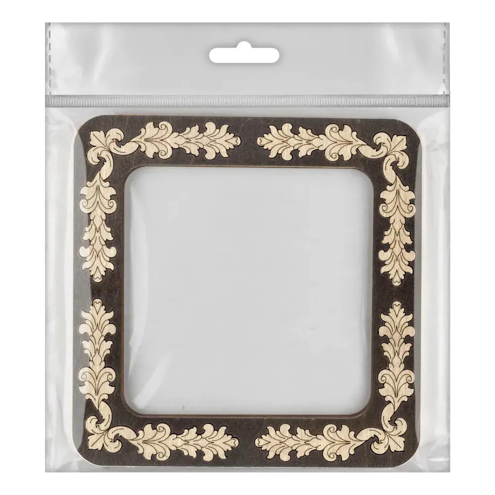 Magnetic Embroidery Frame Flourish - 5.5 x 5.5, different perspective #3, zoomed in. Select this picture to zoom back out.