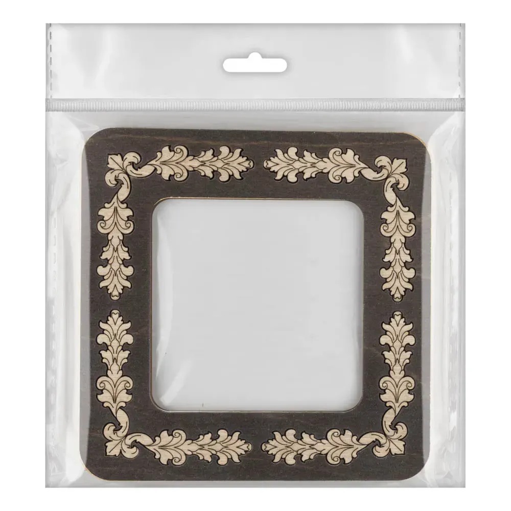 Magnetic Embroidery Frame Flourish - 3.9 x 3.9, different perspective #3, zoomed in. Select this picture to zoom back out.