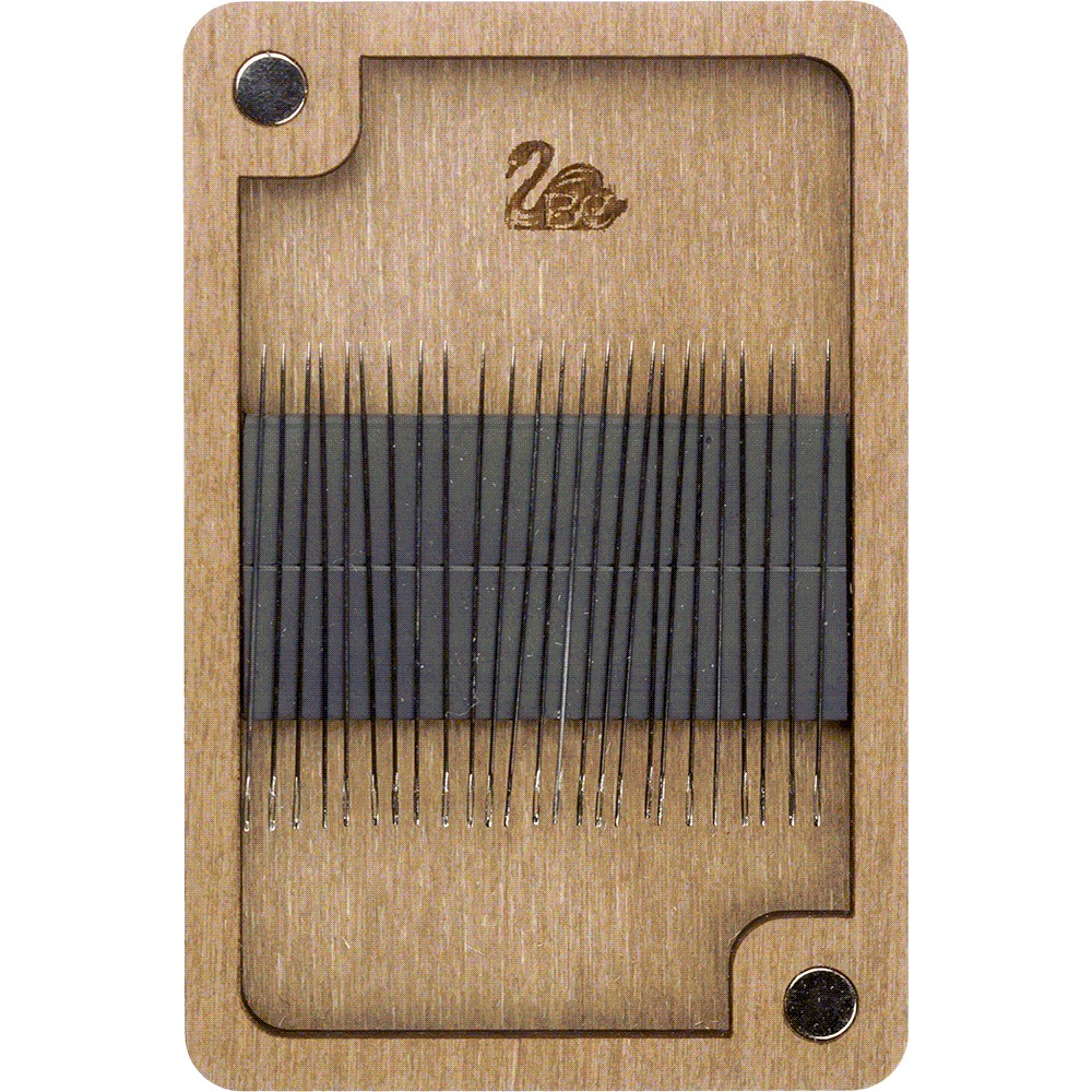 Dandelions - Magnetic Rectangular Needle Case , different perspective #3, zoomed in. Select this picture to zoom back out.