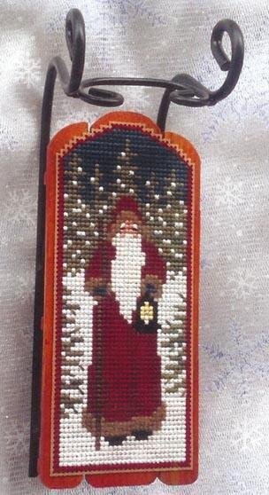 Twilight Santa - Cross Stitch Pattern