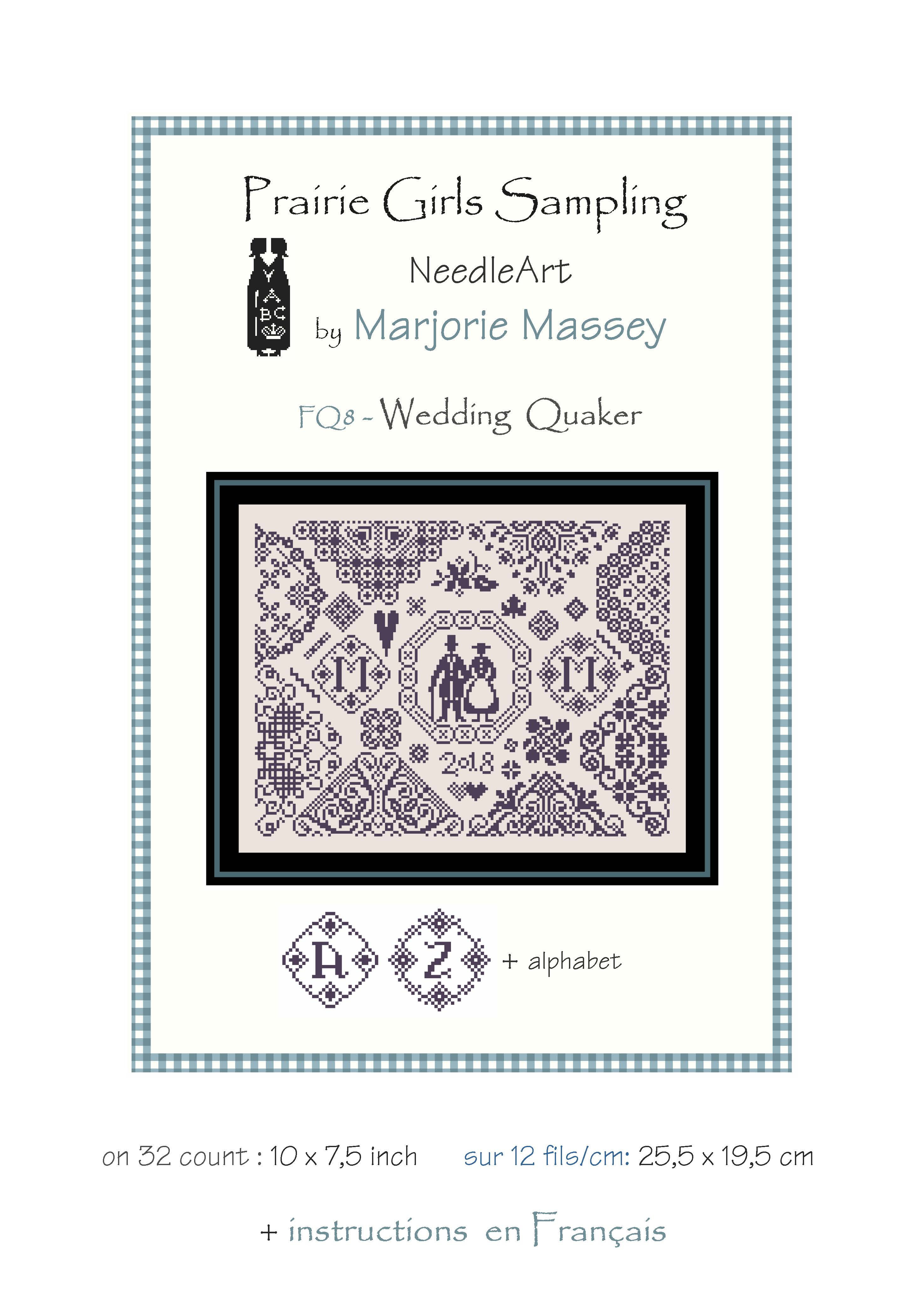 Quaker Wedding - Cross Stitch Pattern