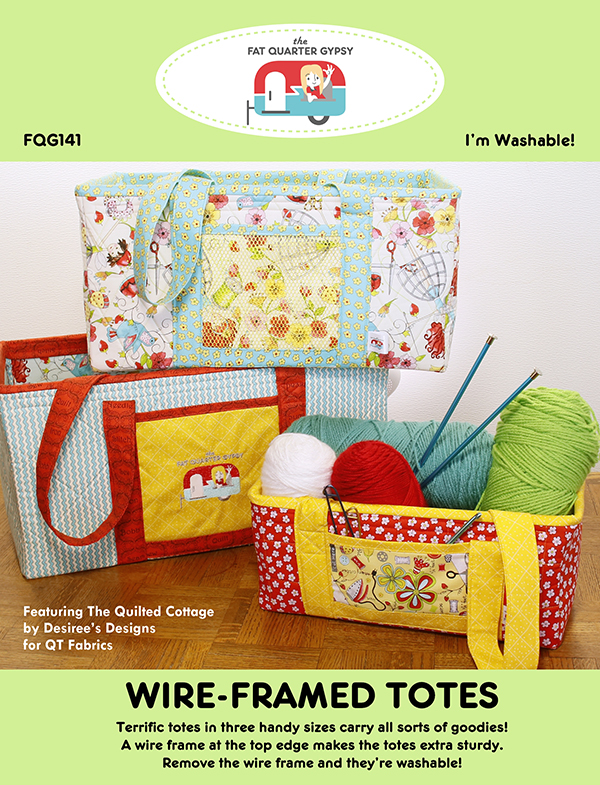 Wire Framed Totes - Quilt Pattern