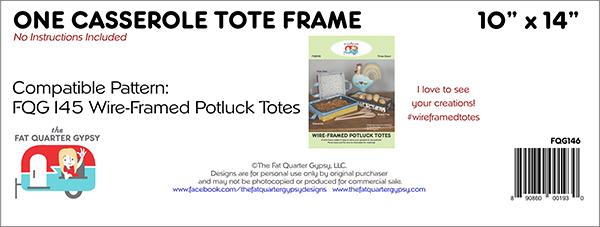 Casserole Tote Frame - Quilt Pattern