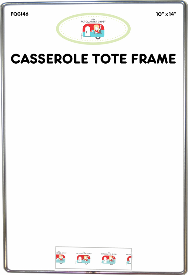 Casserole Tote Frame - Quilt Pattern