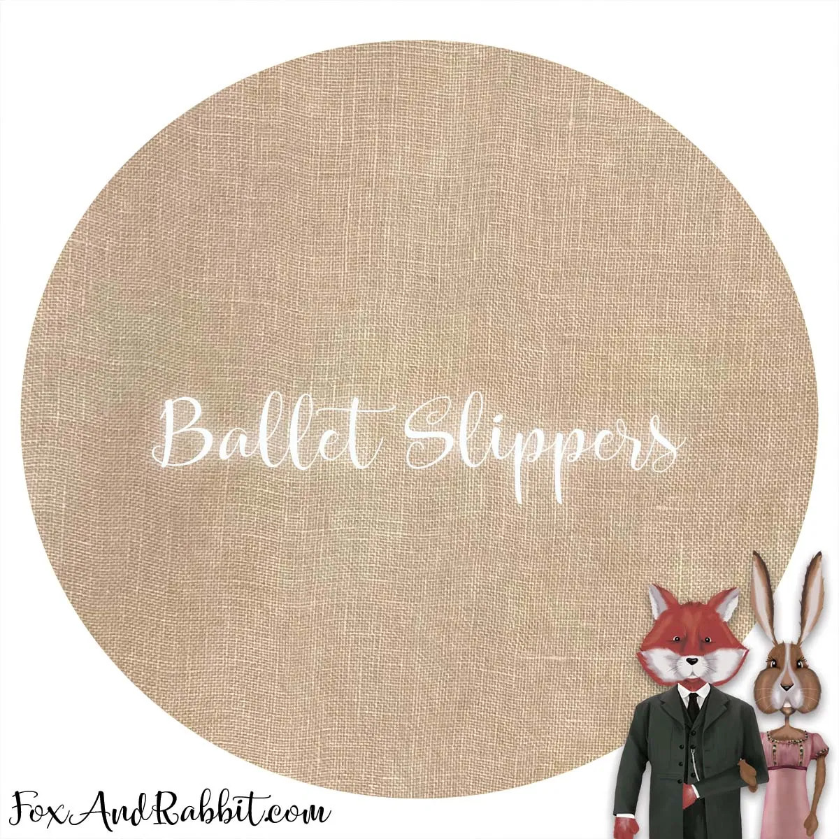 14 Ct. Ballet Slippers Aida 12x17
