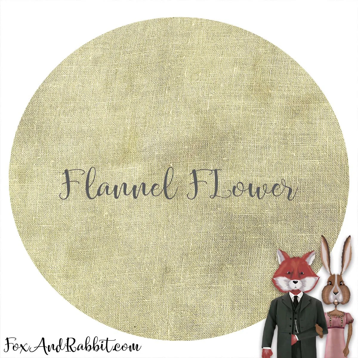 14 Ct. Flannel Flower Aida 35x52