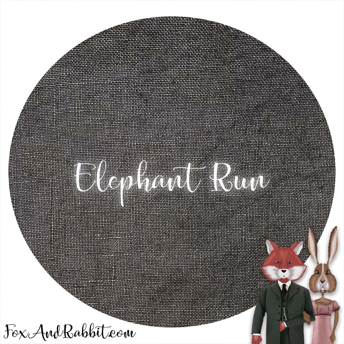 18 Ct. Elephant Run Aida 12x17