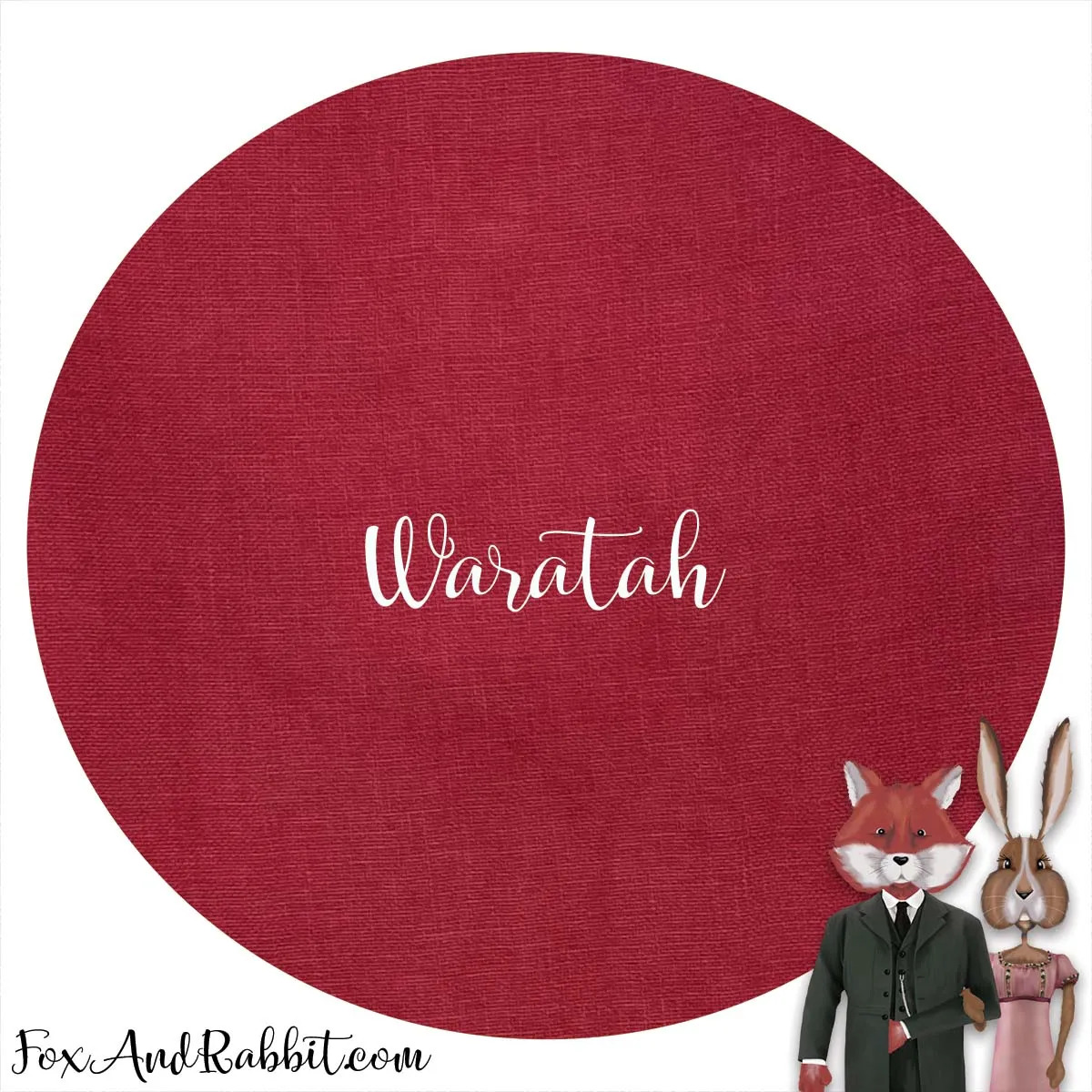 18 Ct. Waratah Aida 12x17