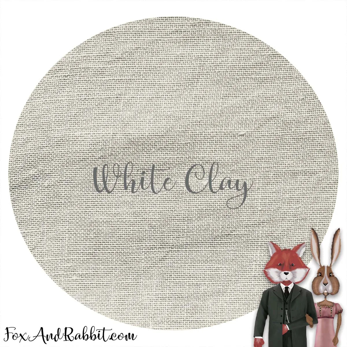 18 Ct. White Clay Aida 12x17