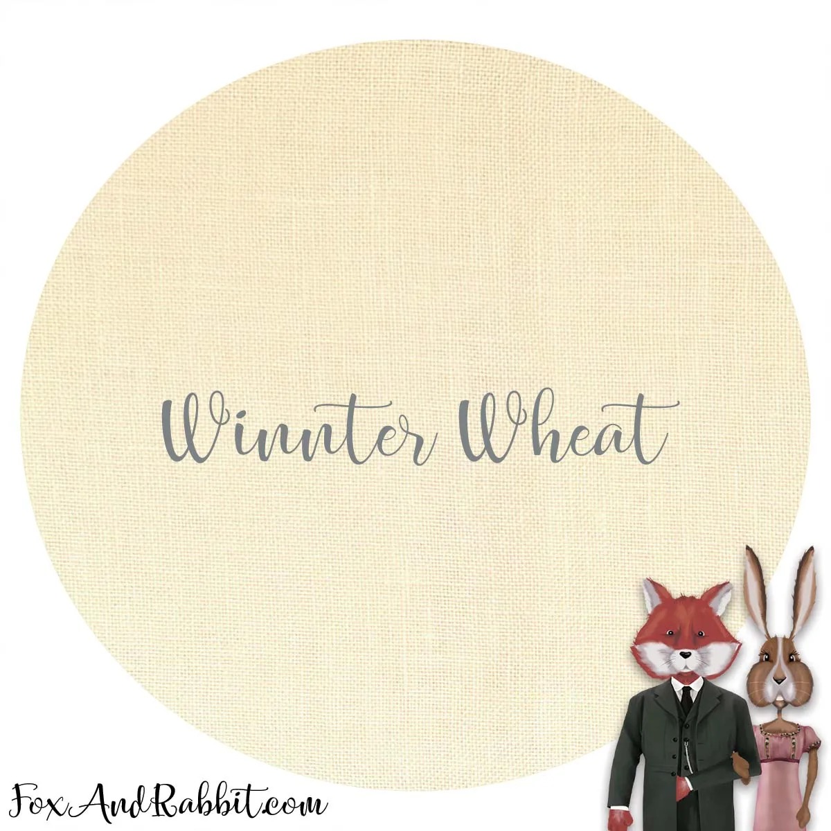 28 Count Winter Wheat Linen 13x18, zoomed in. Select this picture to zoom back out.