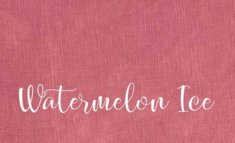 46 Ct. Watermelon Ice Linen 12x17